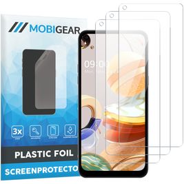 Mobigear LG K61 Screenprotector Folie - Case Friendly (3-Pack)