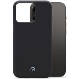 Mobilize Rubber Gelly iPhone 14 Pro Hoesje Flexibel TPU Backcover - Matt Black