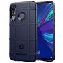 Mobigear Rugged Shield Huawei P Smart Plus (2019) Hoesje Flexibel TPU Backcover Shockproof - Blauw