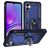 Mobigear Armor Ring Samsung Galaxy A05 Hoesje Hardcase Backcover Shockproof met Ringhouder - Blauw