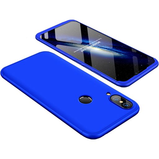 Mobigear TriGuard Huawei Nova 3 Hoesje Hardcase Backcover - Blauw