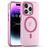 Mobigear Shockproof iPhone 16 Pro Max MagSafe Hoesje Flexibel TPU Backcover - Roze