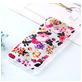 Mobigear Design iPhone XS Max Hoesje Flexibel TPU Backcover - Bloemen