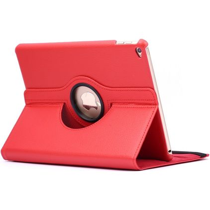 Mobigear DuoStand iPad Air 2 (2014) Hoes Draaibare Bookcase - Rood
