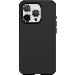 ITSkins SpectrumSilk-R iPhone 15 Pro Max Hoesje Flexibel TPU Backcover Shockproof - Zwart