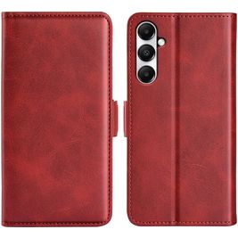 Mobigear Slim Magnet Samsung Galaxy A05 Hoesje Bookcase Portemonnee - Rood