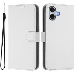 Mobigear Urban Wallet iPhone 16 Plus Hoesje Bookcase - Wit
