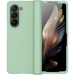 Mobigear Colors Samsung Galaxy Z Fold 5 Hoesje Flexibel TPU Backcover - Mint