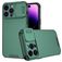 Mobigear Cam Slide iPhone 14 Pro Max Hoesje Hardcase Backcover met Camera Slider - Groen
