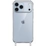 Mobigear Mix & Match Doorzichtig iPhone 18 Pro Max Flexibel TPU Hoesje met koord - Transparant