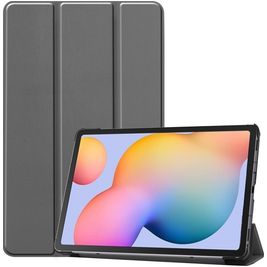 Mobigear Tri-Fold Samsung Galaxy Tab S6 Lite Hoes Bookcase - Grijs