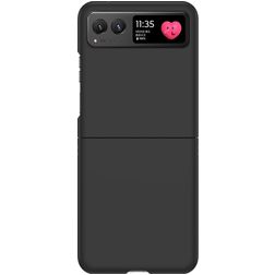 Mobigear Colors Motorola Razr 40 Hoesje Hardcase Backcover - Zwart