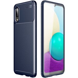 Mobigear Racing Samsung Galaxy Xcover 5 Hoesje Flexibel TPU Backcover - Blauw