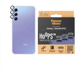 PanzerGlass Hoops Samsung Galaxy A35 Glazen Camera Lens Protector - Case Friendly