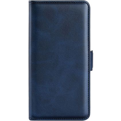 Mobigear Slim Magnet TCL 20 SE Hoesje Bookcase Portemonnee - Blauw