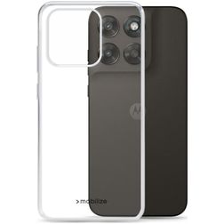 Mobilize Gelly Case Doorzichtig Motorola Moto G77 Hoesje Flexibel TPU Backcover - Transparant