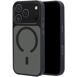 Mobiparts Hardcover iPhone 18 Pro MagSafe Hoesje Hardcase Backcover - Satin Black