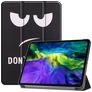Mobigear Tri-Fold iPad Pro 11 Inch (2020) Hoes Bookcase - Do Not Touch