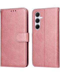 Mobigear Wallet Samsung Galaxy A56 Hoesje Bookcase Portemonnee - Roségoud