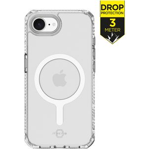ITSKINS Level 2 HybridMagFrost R iPhone 17e MagSafe Hoesje Hardcase Backcover Shockproof - Zwart