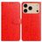 Mobigear Flowers iPhone 18 Pro Max Hoesje Bookcase Portemonnee - Rood