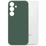 Mobilize Rubber Gelly Samsung Galaxy S23 FE Hoesje Flexibel TPU Backcover - Matt Green