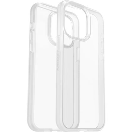 OtterBox React Doorzichtig iPhone 15 Pro Max Hoesje Hardcase Backcover Shockproof - Transparant