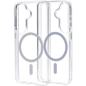 Mobiparts Hardcover Doorzichtig Samsung Galaxy S26 MagSafe Hoesje Hardcase Backcover - Transparant