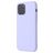 Mobigear Rubber Touch iPhone 12 Mini Siliconen Hoesje Backcover - Paars