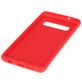 Mobiparts Samsung Galaxy S10 Siliconen Hoesje Backcover - Scarlet Red