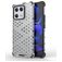 Mobigear Honeycomb Xiaomi 13 Pro Hoesje Hardcase Backcover Shockproof - Wit