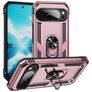 Mobigear Armor Ring Google Pixel 10 Pro XL Hoesje Hardcase Backcover Shockproof met Ringhouder - Roségoud