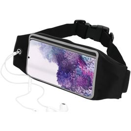 Mobiparts Comfort Fit Belt Telefoonhouder Hardlopen Samsung Galaxy S20 Sport Hoesje Neopreen Heuptas - Zwart