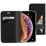 Mobiparts Classic Wallet iPhone X Hoesje Bookcase Portemonnee - Zwart