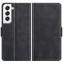 Mobigear Slim Magnet Samsung Galaxy S22 Hoesje Bookcase Portemonnee - Zwart