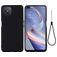 Mobigear Rubber Touch OPPO Reno 4 Z 5G Siliconen Hoesje Backcover - Zwart
