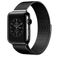 Mobigear Style Loop Milanese Apple Watch Bandje Magneetsluiting - 49/46/45/44 mm - Zwart