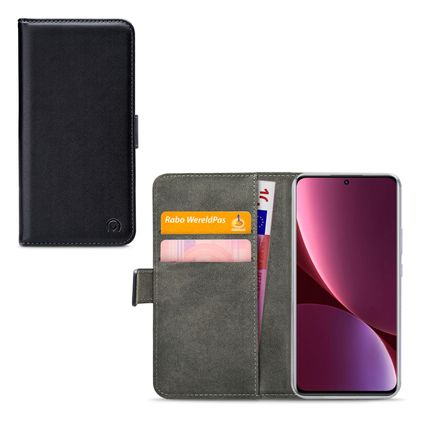 Mobilize Classic Gelly Wallet Xiaomi 12 Pro Hoesje Bookcase Portemonnee - Zwart