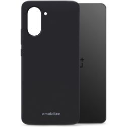 Mobilize Rubber Gelly OnePlus Nord CE5 Hoesje Flexibel TPU Backcover - Zwart