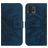 Mobigear Sunflower Motorola Moto G72 Hoesje Bookcase Portemonnee - Blauw