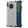 Mobigear Honeycomb Huawei Mate 30 Hoesje Hardcase Backcover Shockproof - Wit