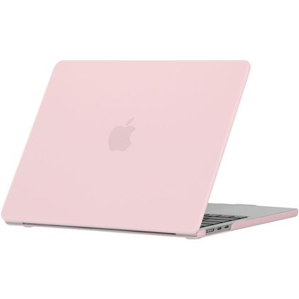Mobigear Matte MacBook Air 13 Inch (2022-2026) Hoes Hardshell Laptopcover MacBook Case - Wine Quartz Pink - Model A2681 / A3113 / A3240 / A3449