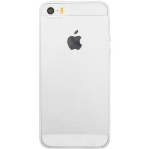 Mobigear Basics Doorzichtig iPhone 5 Hoesje Flexibel TPU Backcover - Transparant