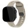 Mobilize Sports Siliconen Apple Watch Bandje Druksluiting - 42/41/40/38 mm - Sterrenlicht