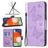Mobigear Butterfly Samsung Galaxy A13 4G Hoesje Bookcase Portemonnee - Paars