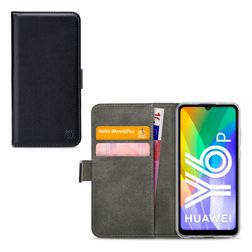 Mobilize Classic Gelly Wallet Huawei Y6p Hoesje Bookcase Portemonnee - Zwart