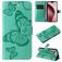 Mobigear Butterfly iPhone 16 Pro Hoesje Bookcase Portemonnee - Groen