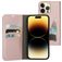 Mobiparts Classic Wallet iPhone 14 Pro Max Hoesje Bookcase Portemonnee - Roze