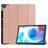 Mobigear Tri-Fold Realme Pad 10.4 (2021) Hoes Bookcase - Roségoud