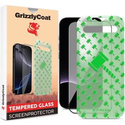 GrizzlyCoat Easy Align iPhone 17 Glazen Screenprotector - Case Friendly + Installatie Frame